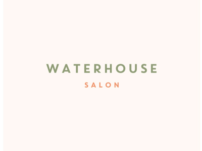 Waterhouse Salon classic clean contemporary minimal minimalistic modern sans serif sophisticated