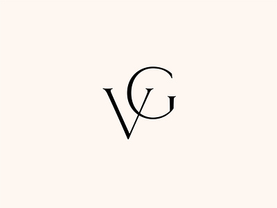 VG Monogram branding clean logo logo design logo mark minimal minimalist modern monogram typography
