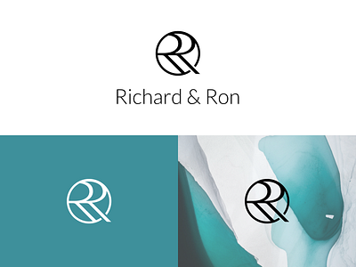 Richard & Ron brand identity