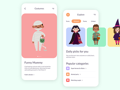 App for halloween costumes