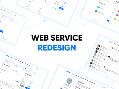 Meeting Application: Redesign&New Features app design figma meeting app meeting application ui uiux ux web web design web page web service website