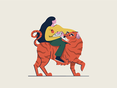 Tiger Baby design graphic design illustration tiger vector vector art vector illustration