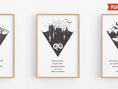 Marcus Aurelius Poster Series