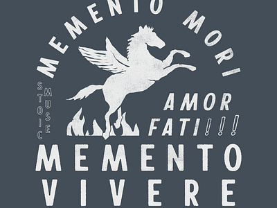 Memento Mori Pegasus Graphic