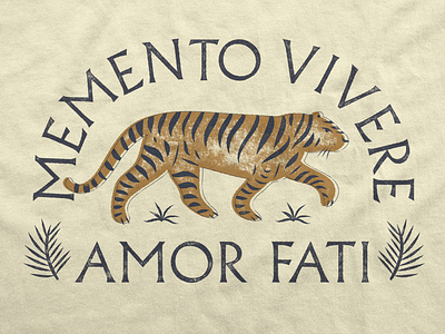 Memento Vivere | Amor Fati | Jungle Graphic