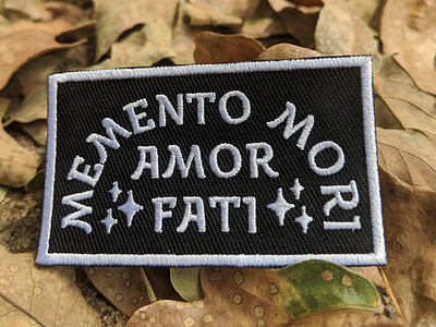 Mememto Mori Patch design