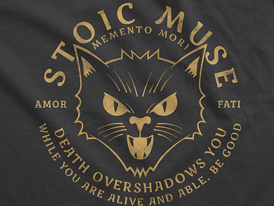 STOIC MUSE Tee illustration philosophyquotes stoic stoicism