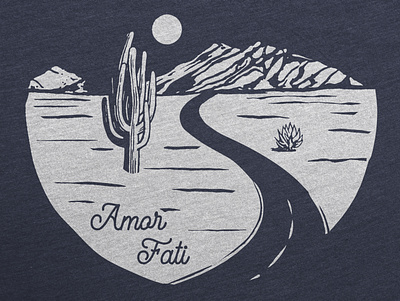 Desert Night Sky | Amor Fati amorfati illustration philosophyquotes stoic stoic philosophy stoicism