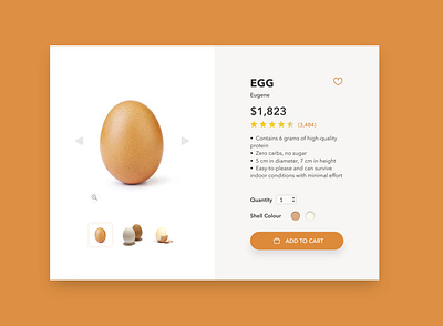 012 eCommerce single item ecommerce egg