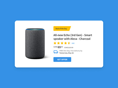 036 - Special Offer dailyui dailyui 036 deal deals offer offers online store posting product posting speaker special offer