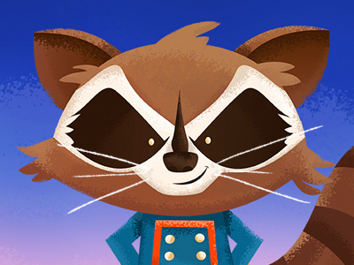 Rocket Raccoon drawing illustrator marvel rocket rocket raccoon