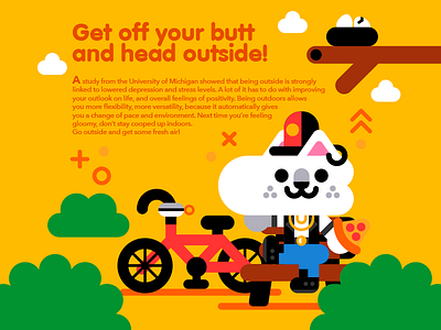 Outdoor cat animal cat character cute editorial illustration illustrator kawaii kids outside read vector