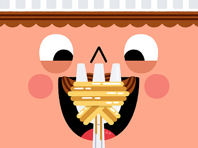 National Pasta Day chef eat food fun holiday illustration illustrator italian italy kidslit pasta