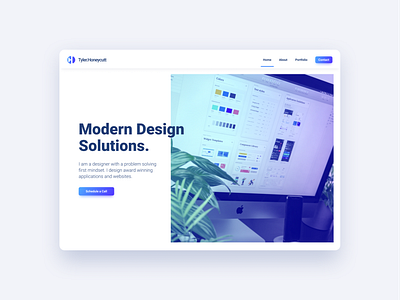 Portfolio Website for UI and UX Designer