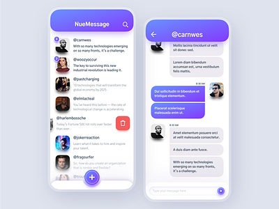 NueMessage Chatting App