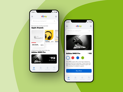 eBay redesign exploration app app design app designer app ui branding home page modern redesign selling store typography ui ux