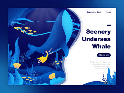 seabed design illustration web