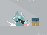 GOT GIFs "Official Teaser" :) night king game of thrones daenerys snow cerceijon got