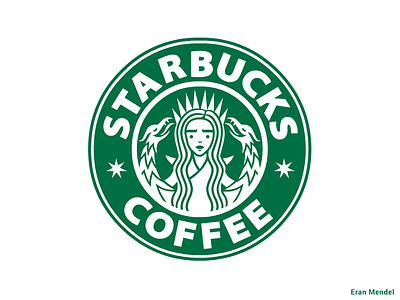 7 pointed Starbucks 2d branding character characters coffee cup daenerys targaryen dragon eran mendel flat game of thrones got illustration khaleesi logo minimal starbucks targaryen typography vector