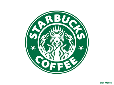 7 pointed Starbucks 2d branding character characters coffee cup daenerys targaryen dragon eran mendel flat game of thrones got illustration khaleesi logo minimal starbucks targaryen typography vector