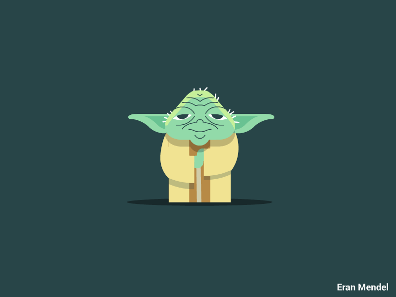 Yoda > Baby Yoda 2d animation baby yoda jedi mandalorian star wars vector yoda