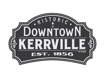 Downtown Kerrville Logo branding logo