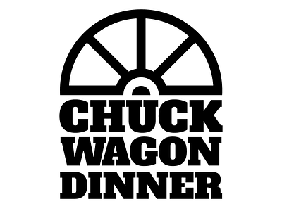 Chuck Wagon Dinner branding logo