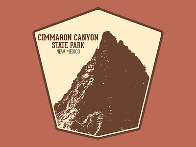 Cimmaron Canyon badge vintage