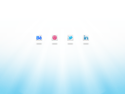 Contact Icons behance dribbble icon icons linkedin social media twitter