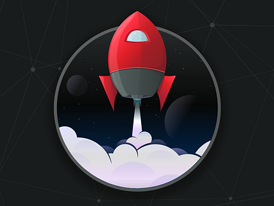 Digitech Blast Off icon rocket space spaceship
