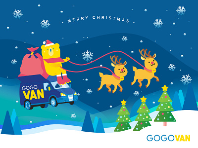 GOGOVAN Christmas Santa Bear