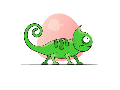 Chameleons illustration