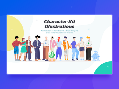 Character Kit  Illustrations