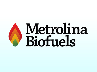 Logo for Metrolina Biofuels biofuel illustrator logo