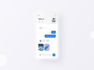 Day 05 | Message UI