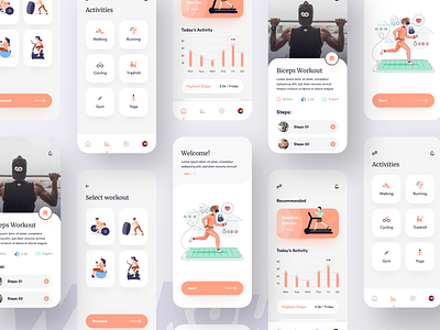 Workout App UI