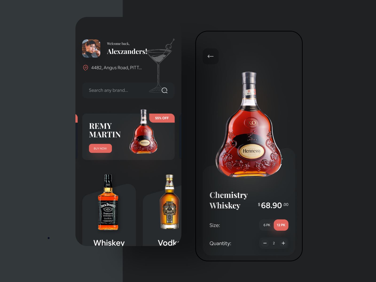 Delivery App UI Design by Utsav Khokhanasiya on Dribbble