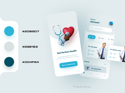 Doctor Appointment App UI Design