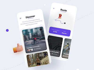 Riding Community App UI Design