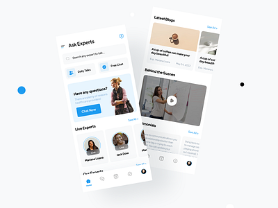 AskExperts App UI Design