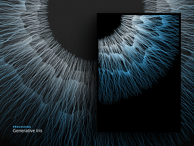 Generative Iris — another palette artificial code colorfull computation eye generative iris processing texture