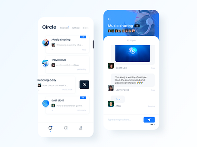 Circle social app