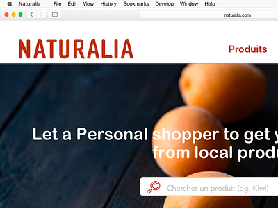 Naturalia Personnal Shopper