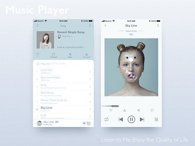 Music Player ui