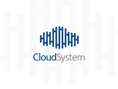 CloudSystem by HP brand design logo design product design