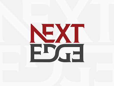 NextEdge brand design logo design