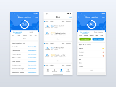 Educational Tools app design illustration ui ux