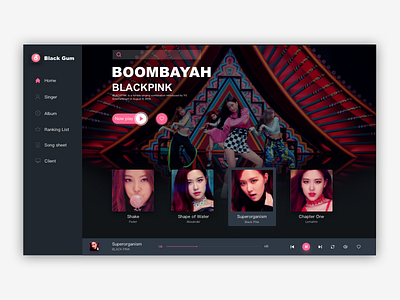 New Shot - New Music Interface.I hope you like it. ui