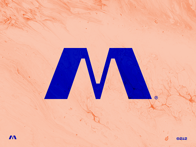 Memea® blue body brand brand identity branding cosmetics font geometic identity lettering logo logotype m mark typography woman wordmark wordmark logo