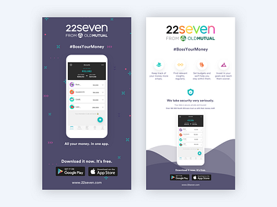 22seven Pull Up Banners